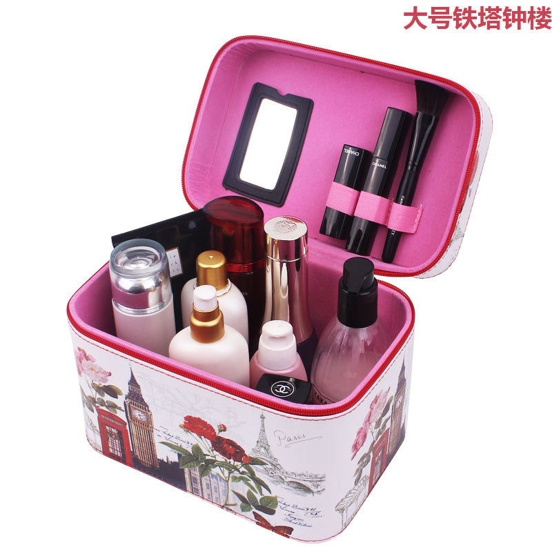 Manufacturer Korean lovable hand-held cosmetic bag waterproof travel package make-up toolbox Manufacturer Korean lovable hand-held cosmetic bag waterproof travel package make-up toolbox